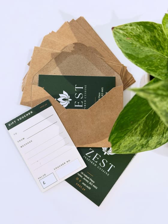 If you’re looking for an easy gift, our vouchers can be used across the whole menu - whether it’s a